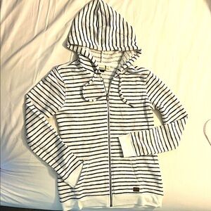 H&M Kids Hoodie - Navy and White Stripes